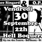 O.P.A. (Orchestre Poétique d'Avant-guerre - Bordeaux) Affiche concert au Hell Boqueron (2011)